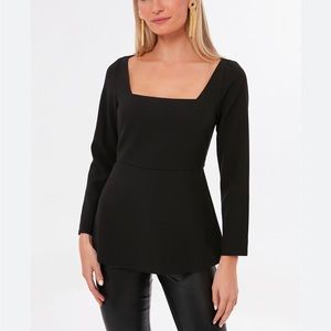 Black Simone Top- XS